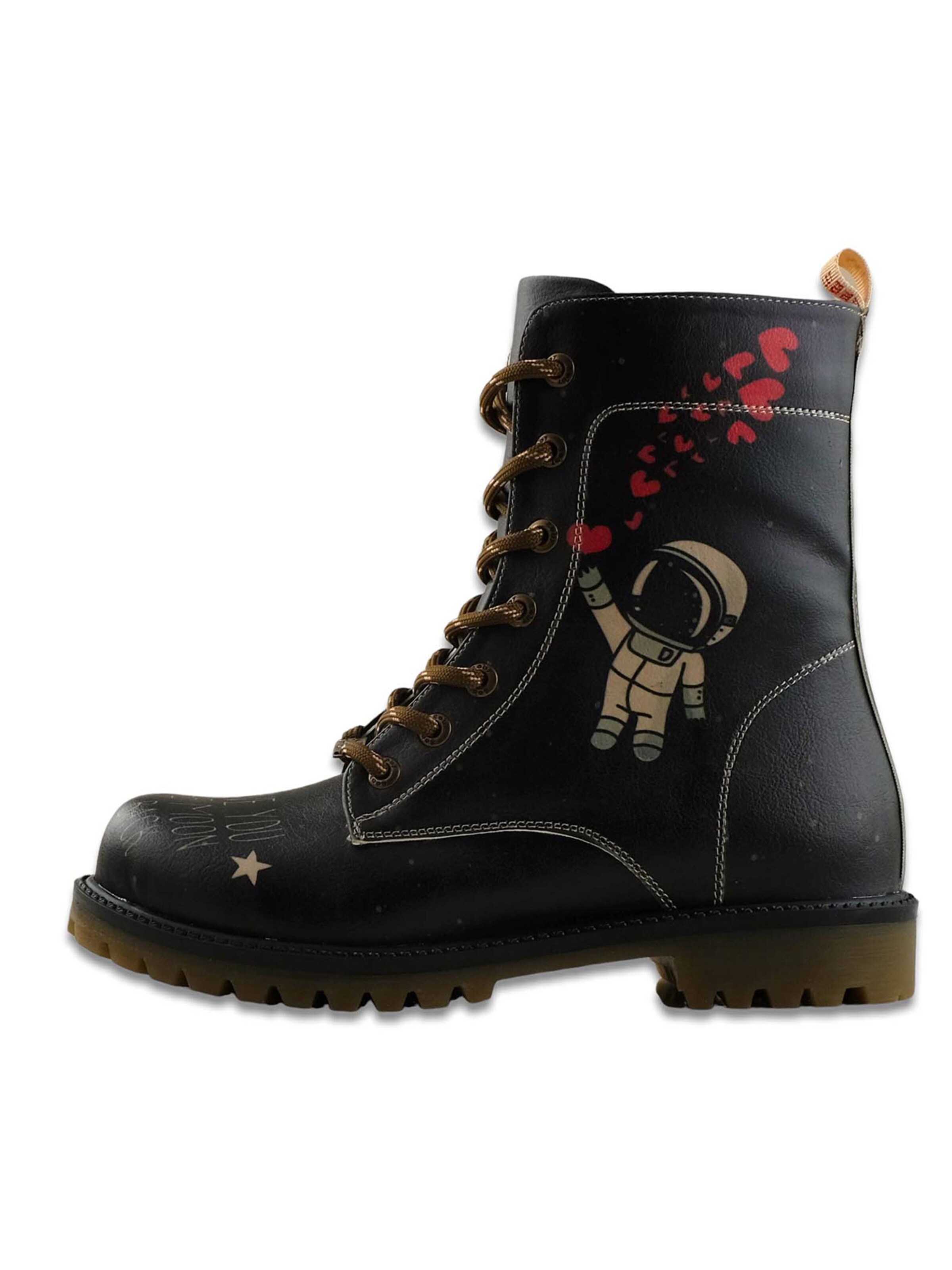 Goby - Botas con cordones 'Women's shoes Goby ankle boots MAT124' en negro
