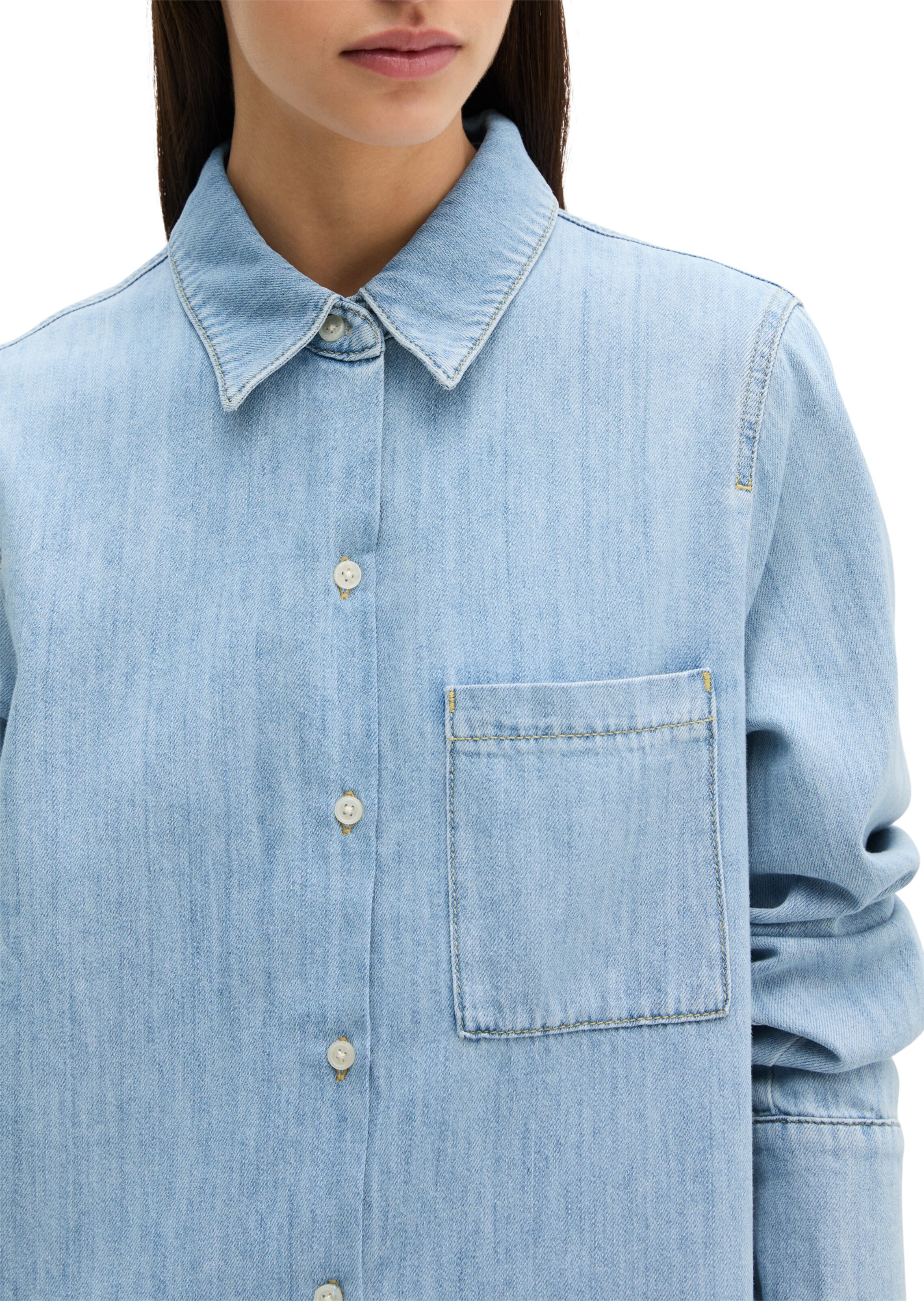 Robe-chemise Marc O'Polo en bleu