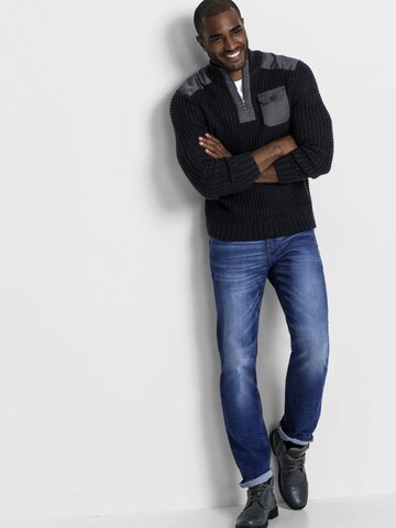 bonprix Pullover in Grau
