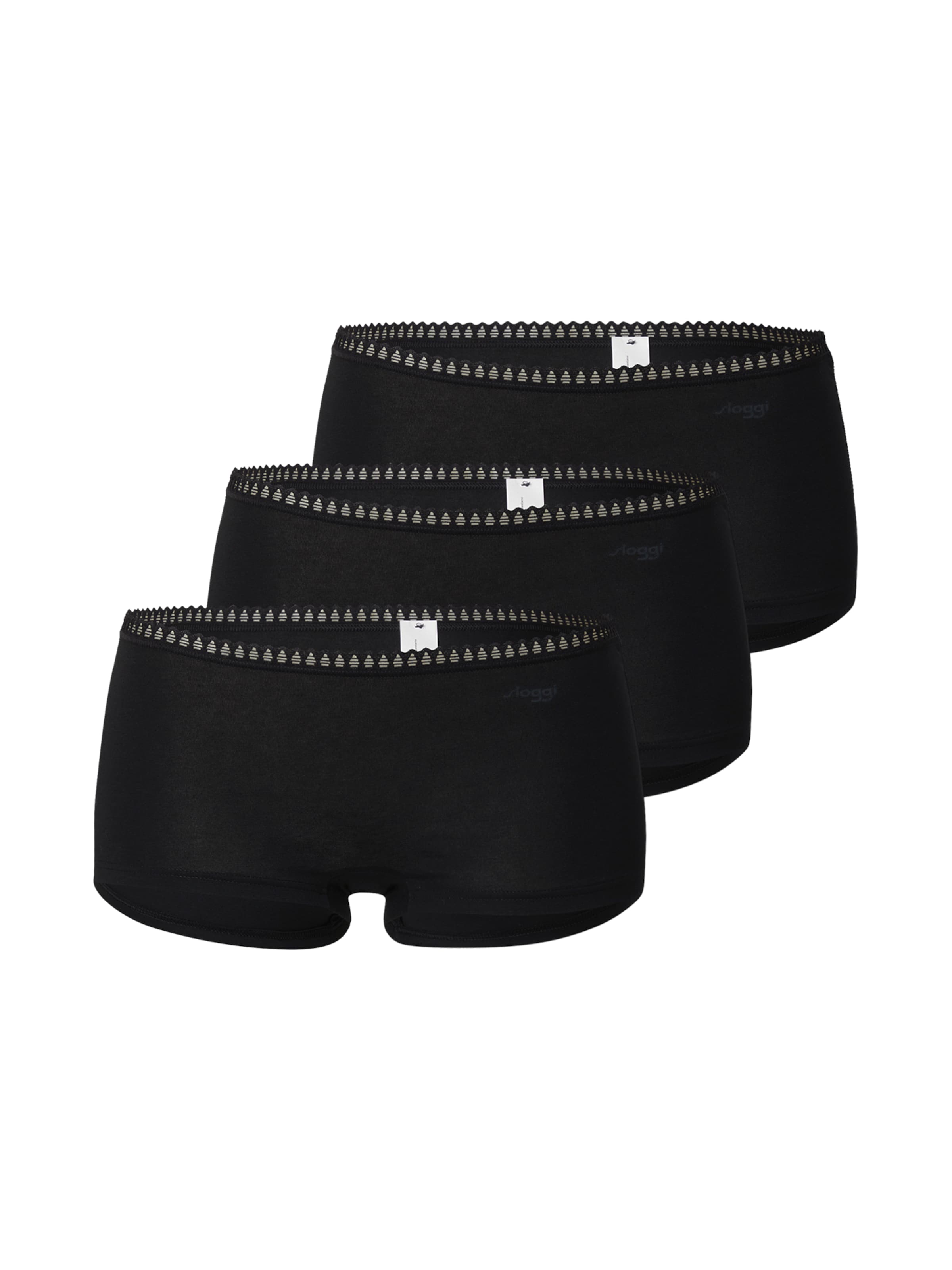 SLOGGI Panty 'Go Crush' i sort: forside