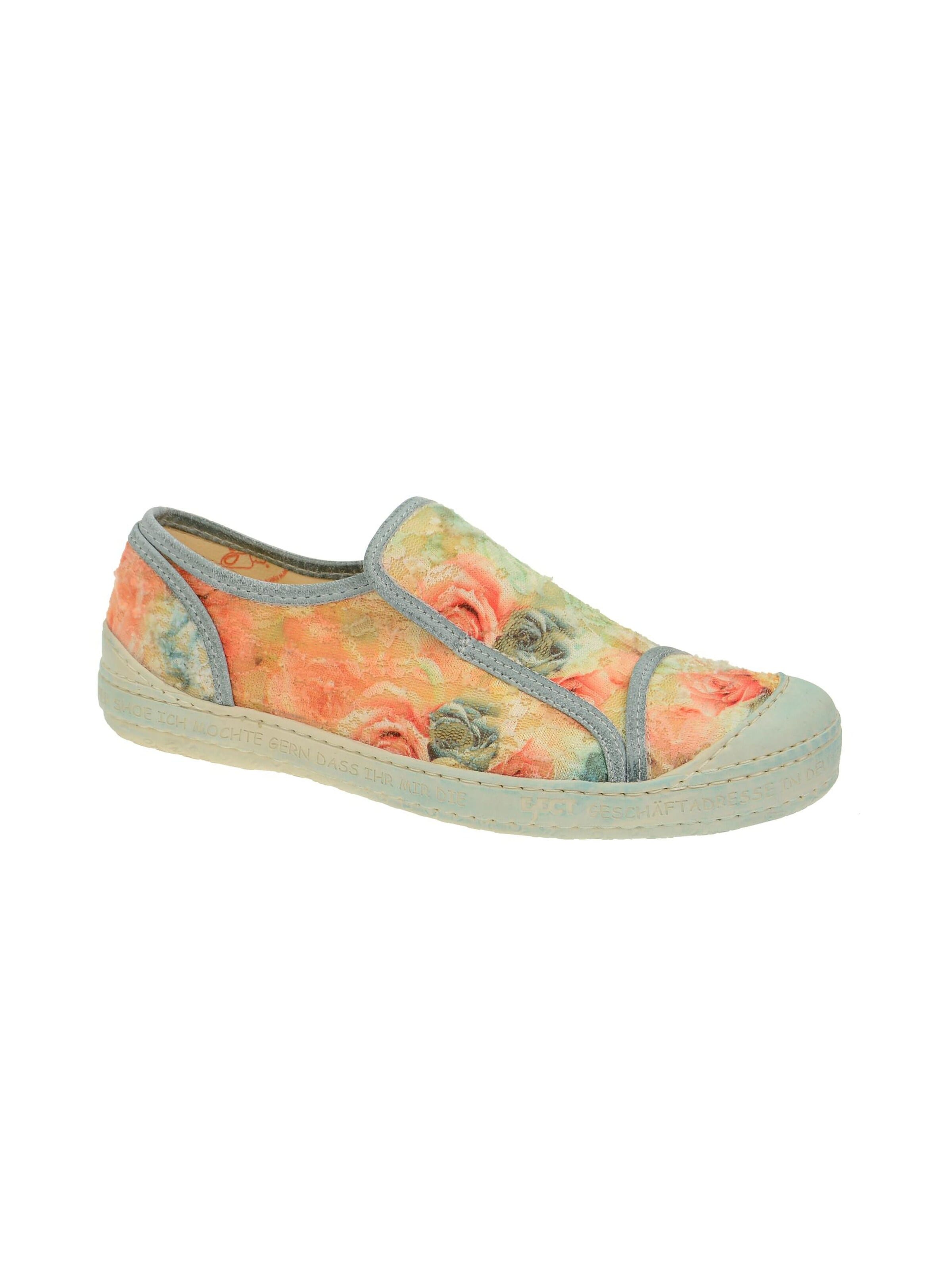 EJECT Slippers 'Eject Dass Slipper orange Blumen 16221/2' in Mixed colors: front