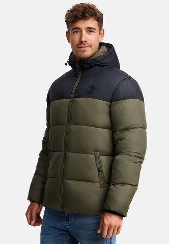 INDICODE JEANS Winter jacket 'Biviano' in Green