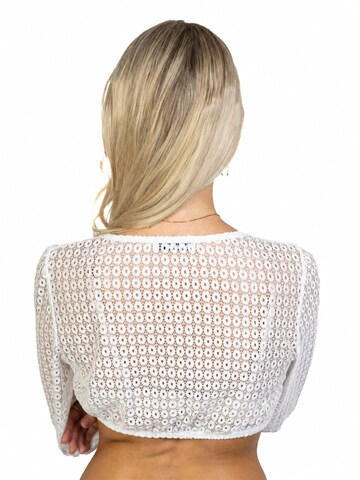 Trachtl Traditional blouse 'Salerno Dirndlbluse' in White