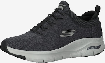 SKECHERS Sneakers laag in Zwart: voorkant