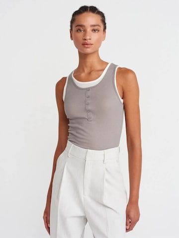Chemisier 'Blusen' Dilvin en gris