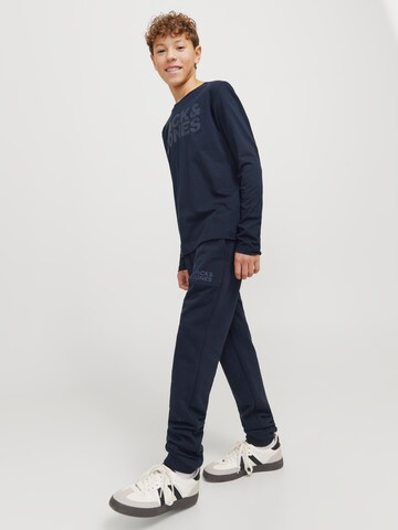Jack & Jones Junior Tapered Trousers 'JJIGORDON' in Blue