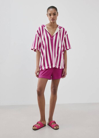 MANGO Schlafshirt 'Serena' in Pink