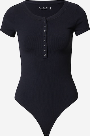 Abercrombie & Fitch Shirtbody in Schwarz: predná strana