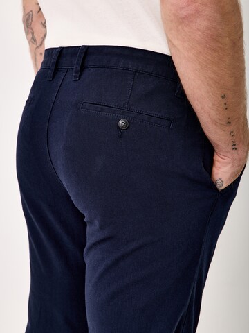 REDPOINT Slim fit Chino Pants in Blue