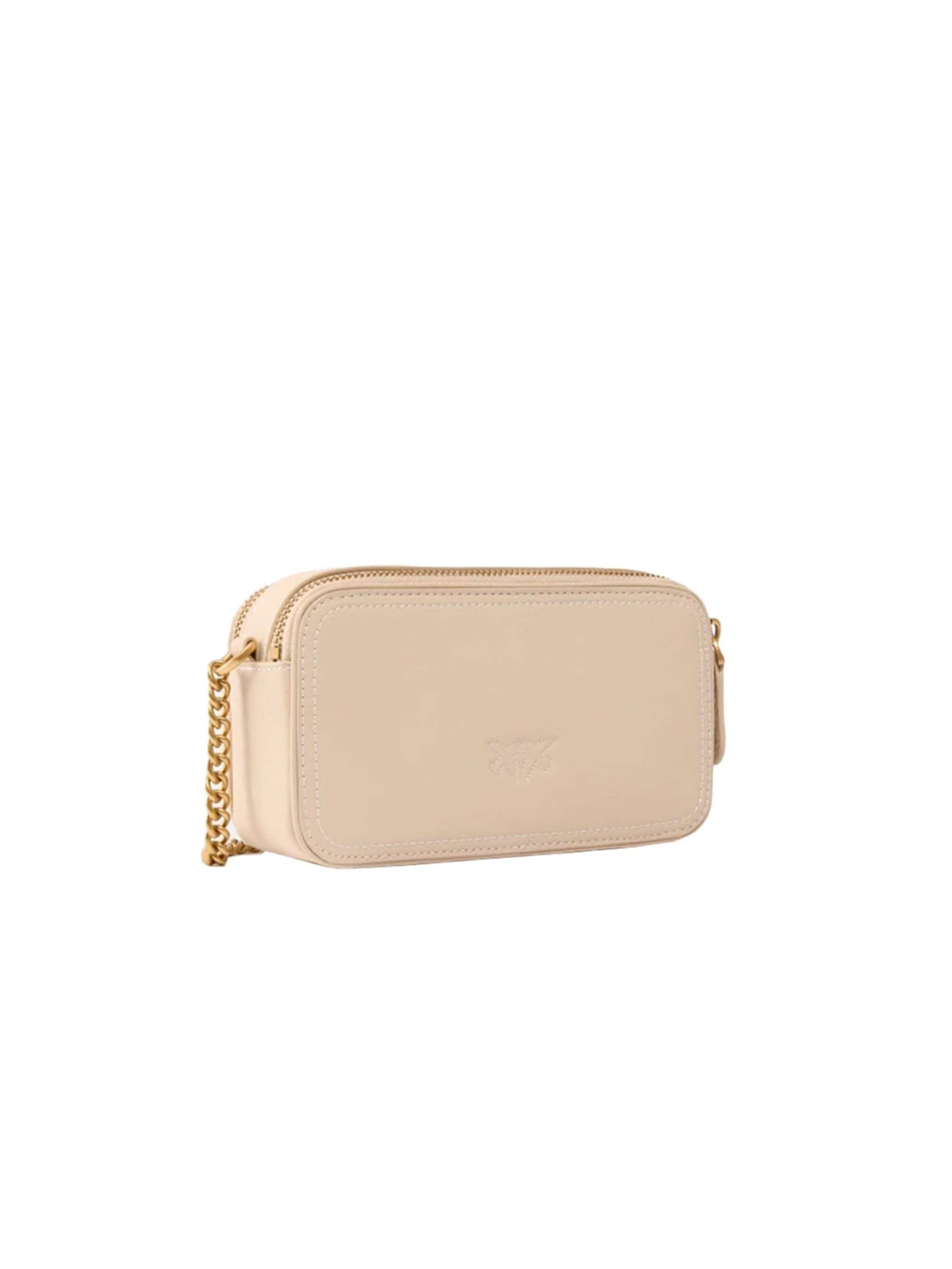 PINKO - Bolso de hombro 'PINKO Crossbody Bag 'Carrie'' en beige