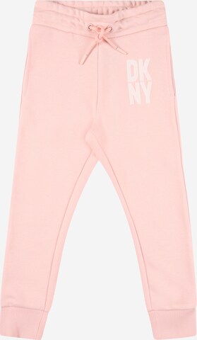 DKNY Regular Pants in Pink: front