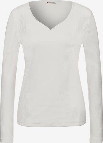 T-shirt STREET ONE en blanc : devant