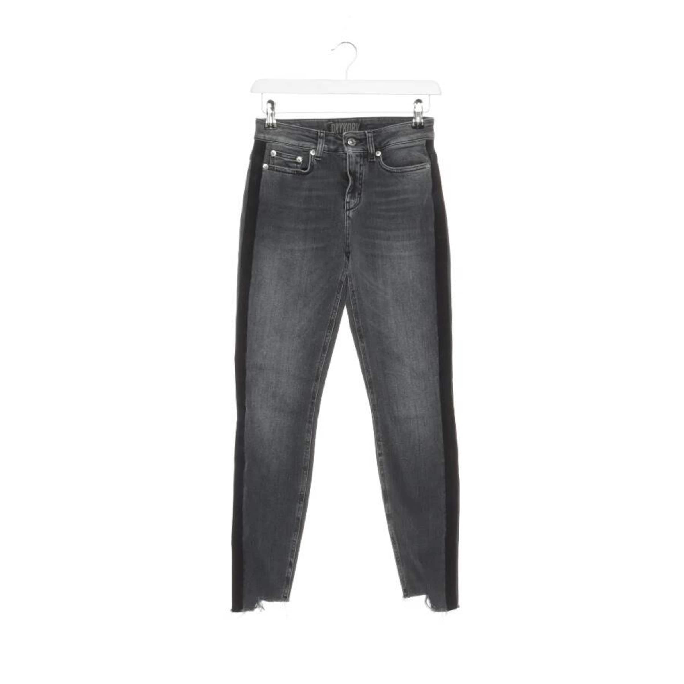 DRYKORN Jeans in 25 x 32 in Grey: front