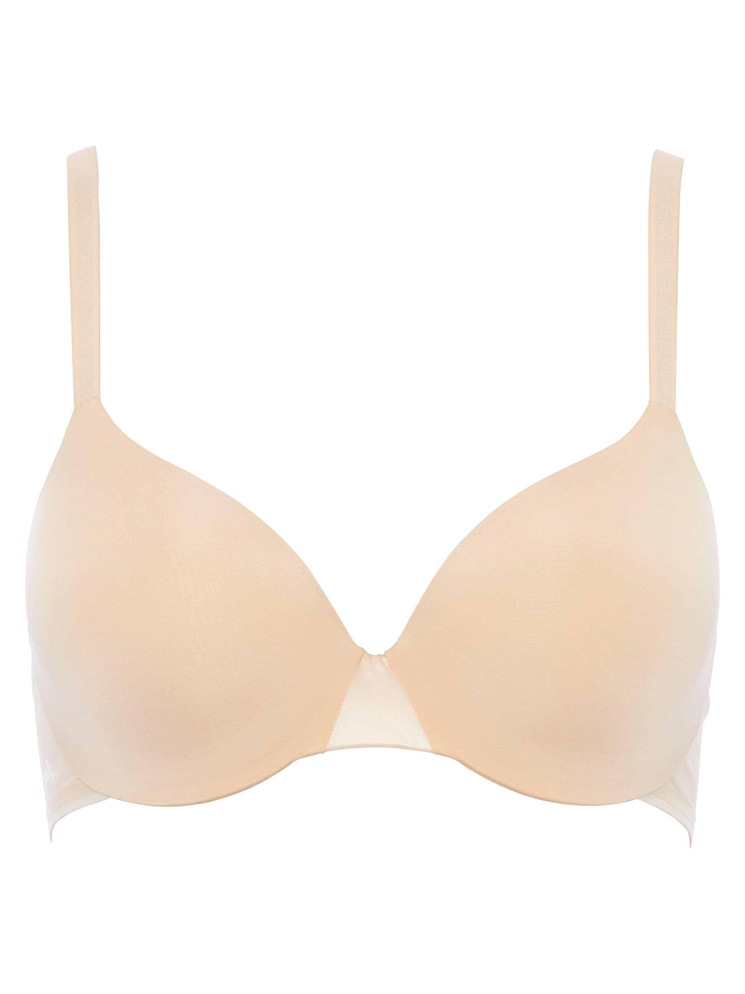 Chantelle T-shirt Bra 'Essential' in Beige: front