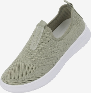 Chaussure basse Palado en vert : devant