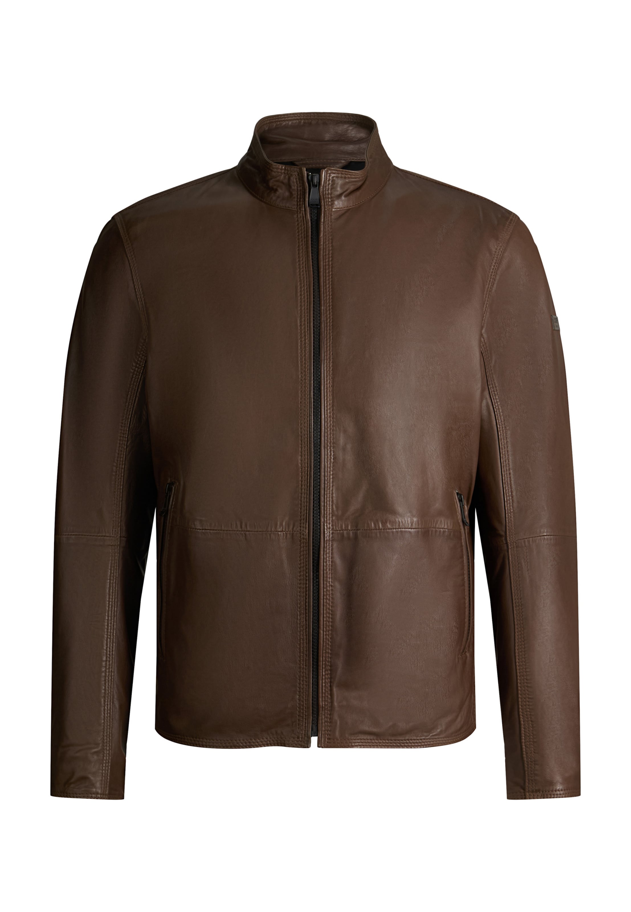 JOOP! Jeans Between-Season Jacket in Brown: front