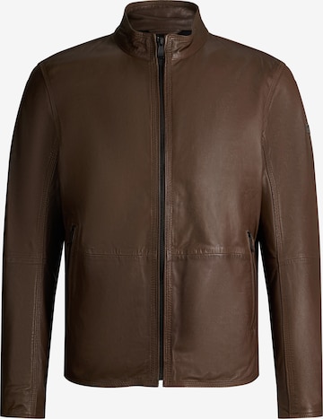 JOOP! Jeans Between-Season Jacket in Brown: front