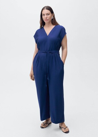 MANGO Jumpsuit 'Lorain' in Blau