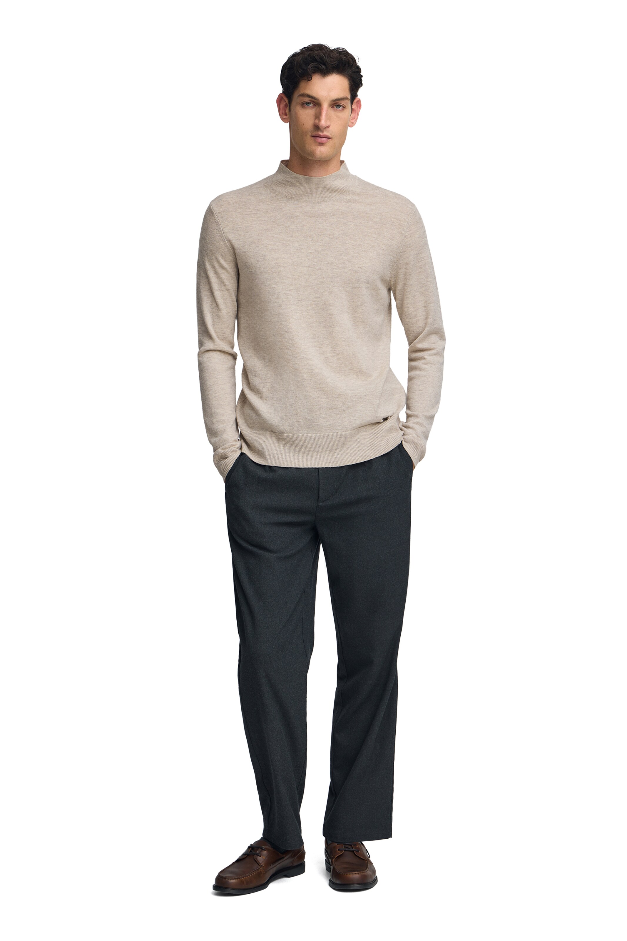 Polo Club Sweater in Beige