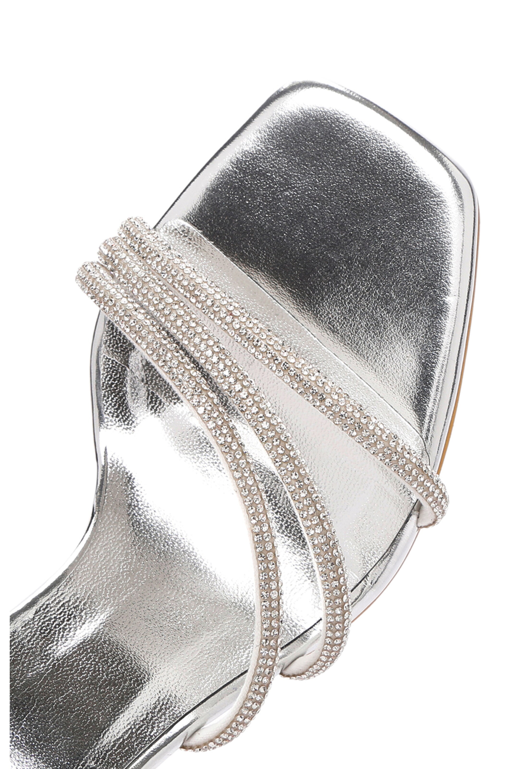 Sandalo con cinturino di Derimod in argento