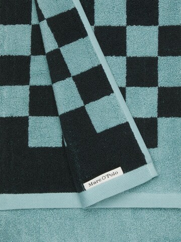 Marc O'Polo Towel ' Checker ' in Blue