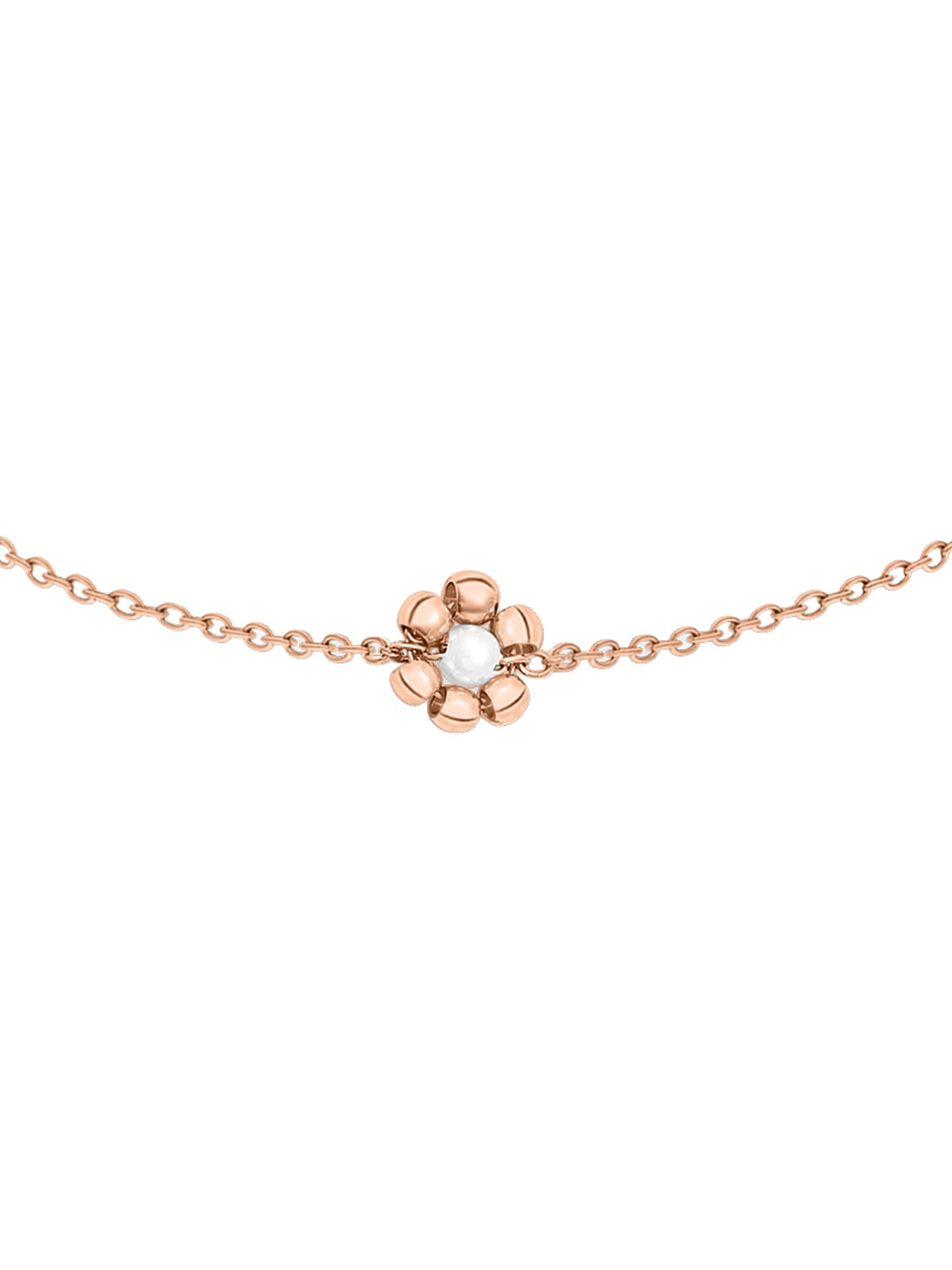 s.Oliver Fußschmuck 'Perlenblume' in Gold