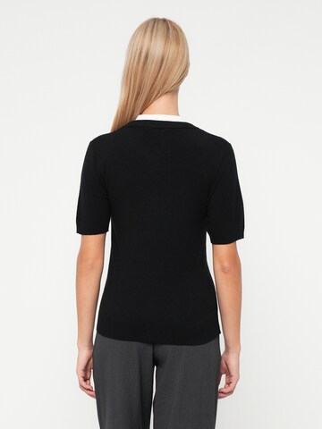 Cardigan 'PCNORA' PIECES en noir