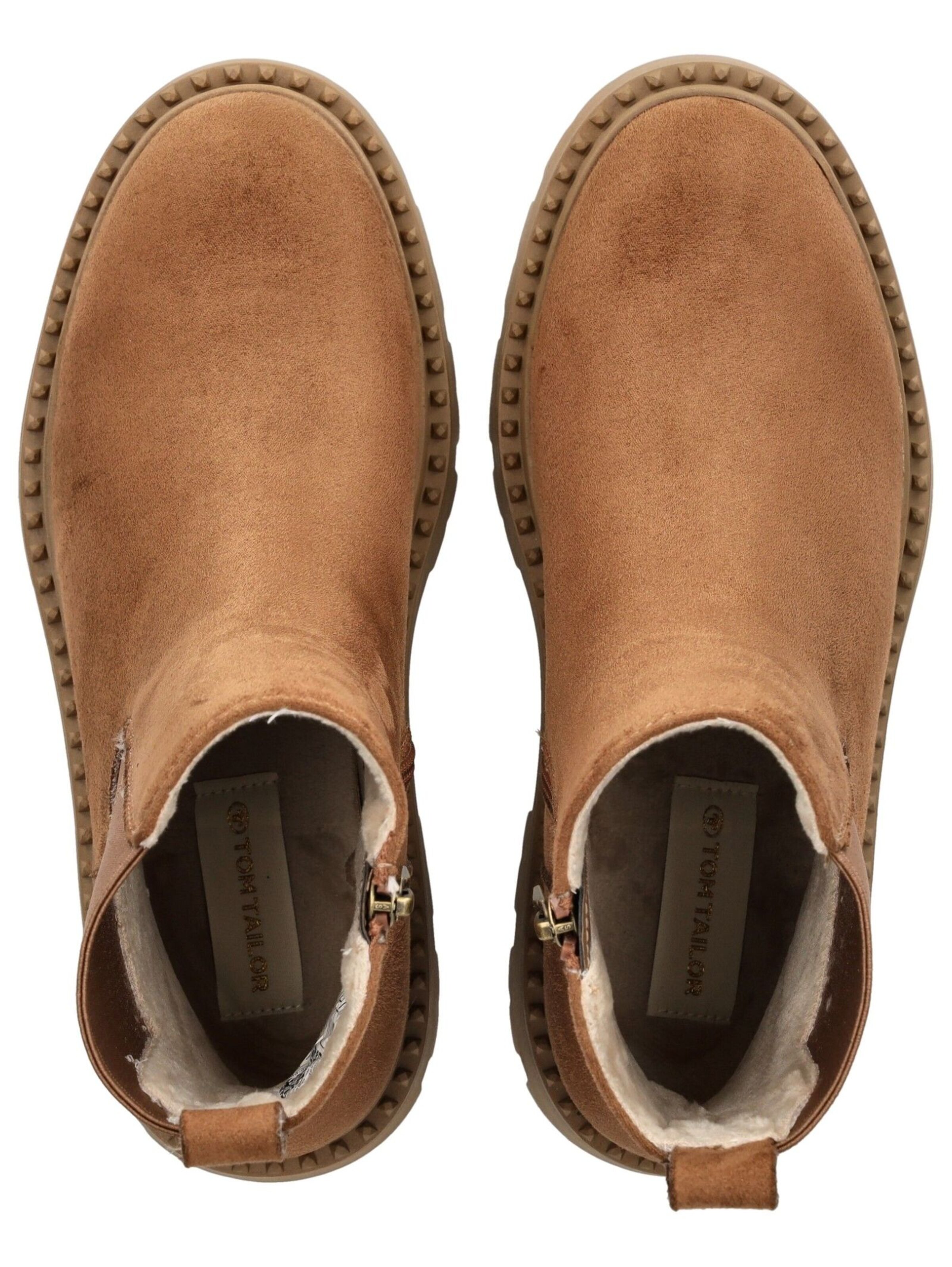 Bottines TOM TAILOR en marron