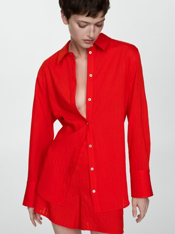 MANGO Blouse 'CELESTIA' in Rood