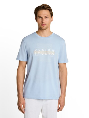 TOM TAILOR DENIM T-Shirt in Blau: Vorderseite