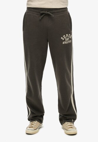 Regular Pantalon 'Athletic Essentials' Superdry en gris : devant