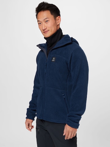 Haglöfs Athletic Fleece Jacket 'Pile' in Blue: front