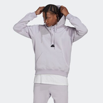 ADIDAS SPORTSWEAR Sportsweatshirt 'Fleece' in Lila: voorkant