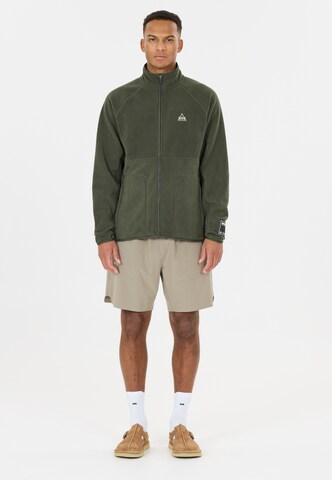 SOS Funktionele fleece-jas 'Munson' in Groen