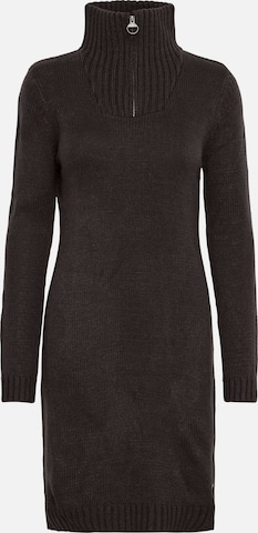 Robe ' CARRYOLA ' Oxmo en noir : devant