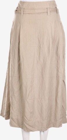 ALBA MODA Faltenrock XL in Beige