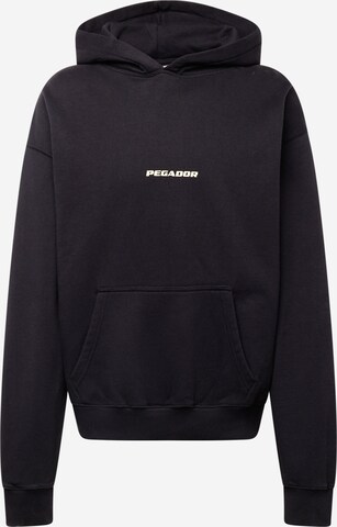 Pegador Sweatshirt 'Colne' i svart: framsida