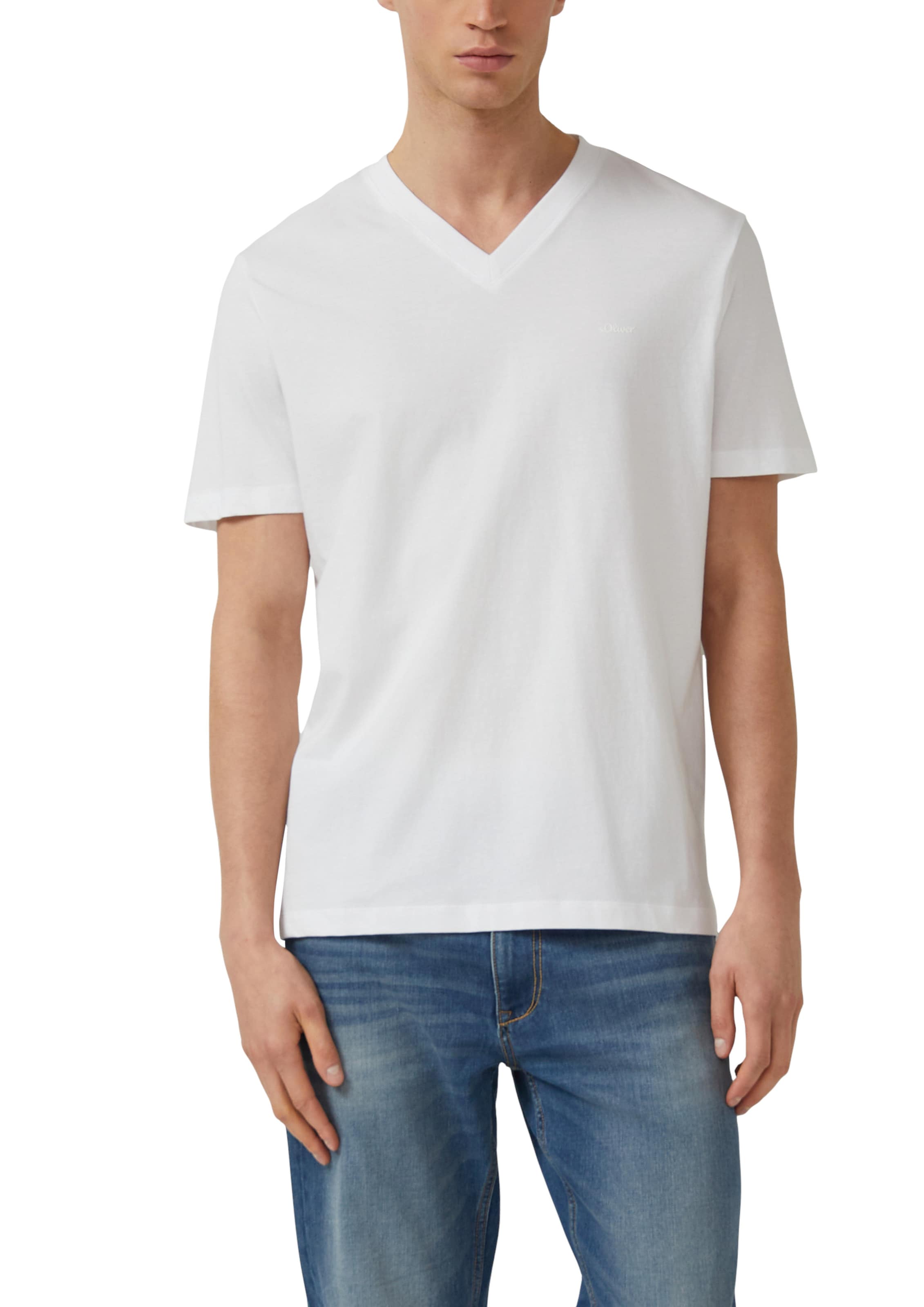 s.Oliver Shirt in Wit