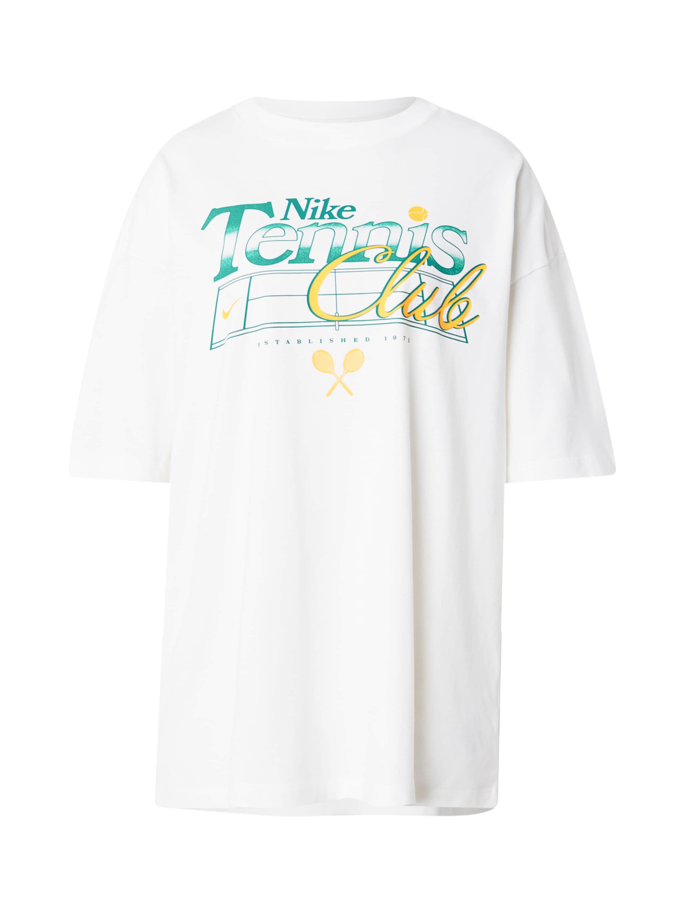 Nike Sportswear Oversized bluse i hvid: forside