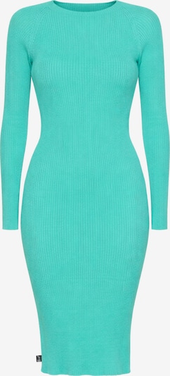 Süel knitwear Strickkleid 'Amanda Basic' in S-M in türkis, Produktansicht