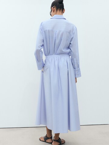 Jupe 'EVIA' MANGO en bleu