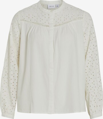 VILA Blouse in White: front