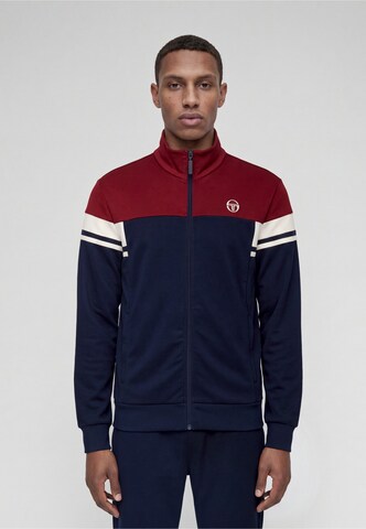 Giacca di felpa 'Camarindo' di Sergio Tacchini in blu: frontale