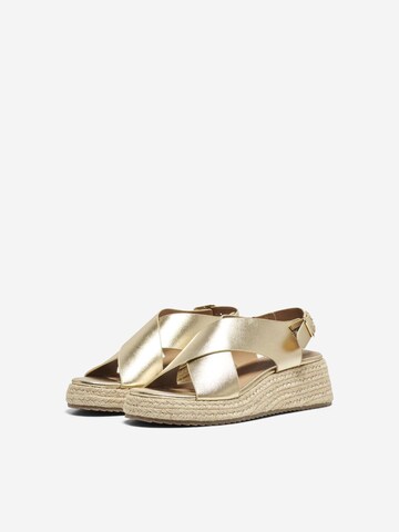 ONLY Sandaler 'MINERVA-2' i guld