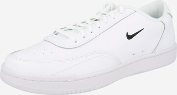 Nike Sportswear - Sapatilhas baixas 'Court Vintage' em branco: frente