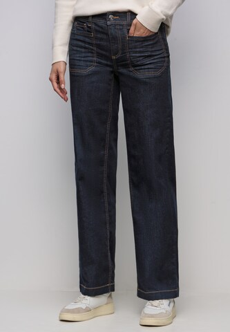 STREET ONE Regular Jeans in Blue: front