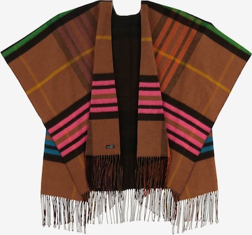 FRAAS Cape 'Ruana' in Braun: Vorderseite