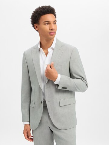 PIERRE CARDIN Comfort Fit Sakko ' Grant-R ' in Grau: Vorderseite