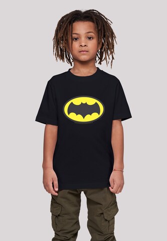 F4NT4STIC Shirt 'Batman TV Series Logo' in Zwart: voorkant