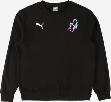 PUMA Athletic Sweatshirt 'Neymar' in Black: front